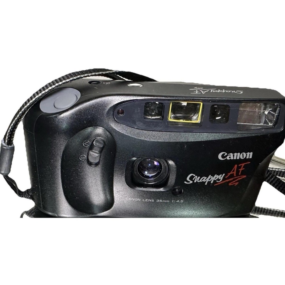 Cannon Snappy 35 Macro 35mm Point & Shoot Film‎ Camera Vintage Untested